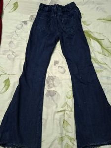 Flared Denim Jeans