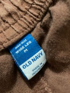 Pintresty 🌸Old navy Brown Wide-Leg Trousers