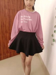 Cute Black Skater Skirt