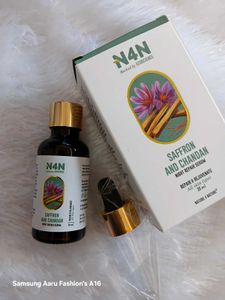 N4N Saffron &amp; Chandan Night Repair Serum