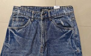 Ripped Wide Leg Jeans