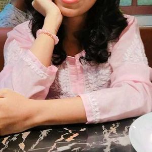 Hand Embroidered Chikankari Kurti