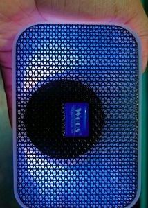 Brand New Woos Company Bass Wireless Speaker.            1- wireless.   2- Playing Time:3-4 hours.   3- Play USB Storage Device.     4- With Mic For Hands- Free Phone Call Function.   5- Splash proof