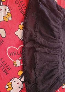 Gothic Tiered Ruffle Skirt