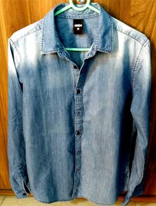 Blue Jeans Pattern Shirt Nuon by Westside