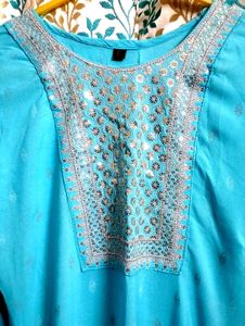 Elegant Blue Kurta