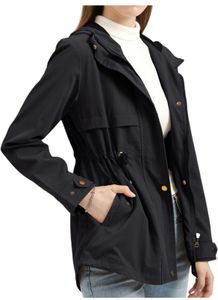 Denim Trench Jacket