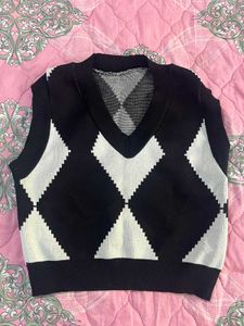 Knit Sweater Vest
