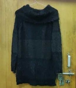 Stylish Black Sweater Dress