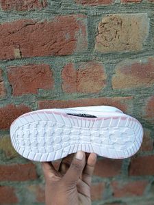 OGey Pink &amp; White Sneakers