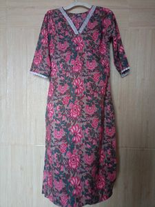 Pink Kurta For Women