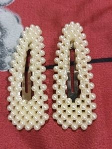 Pearl Hair Clip Set