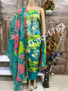 Floral Green Kurta Set