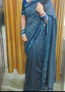 Combo Of Two Beautiful Sarees With Blouses