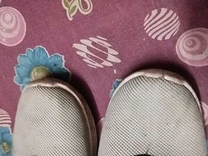 Worn Running Shoes - Size Unknown