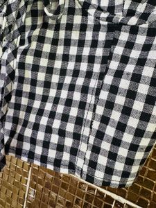 Checkered Crop Top