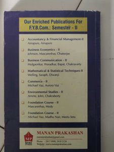 FYBCOM MATHEMATICS BOOK
