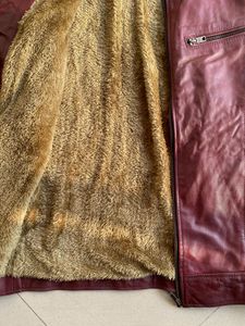 Burgundy Leather Jacket