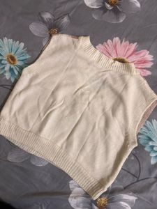 Argyle Knit Sweater Vest