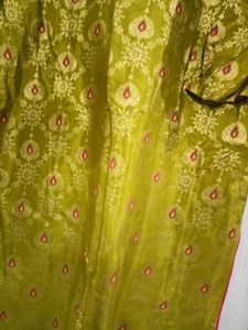 Aurelia Elegant Olive Green Kurti💚