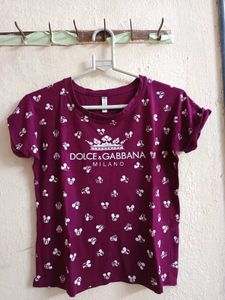 Combo Of 4 Tops( 2crop Tops,A Sweatshirt,A Fs Top)