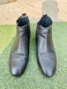 Black Leather Boots