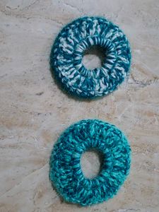 Handmade Crochet Hair Ties