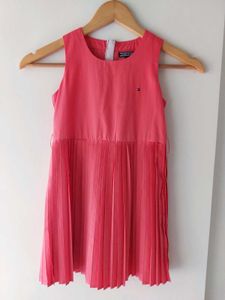 Red Tommy Hilfiger Girls Dress