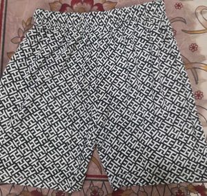 Black And White Shorts