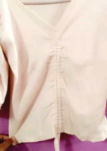 Ruched Crop Top - Cute &amp; Trendy!