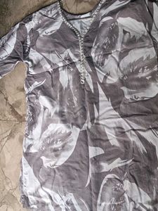 Patterned Tunic Top