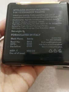 Manisha Malhotra Eyeshadow Palette