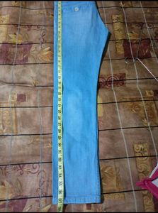 Jogur Brand Mens Light Blue Jeans 30 inch Waist