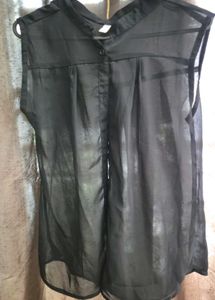 Combo Deal - Black Sheer Top