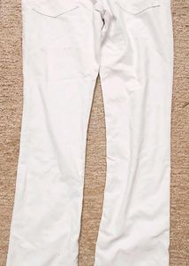 White Denim Trousers, RIFLE BRAND