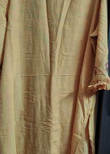 Embroidered Yellow Kurta With Pant