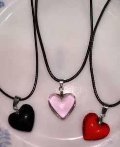 Trending Heart Glossy Chains (3 Colours)🎀🎀
