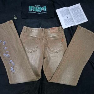 Y2k Denim Bootcut High Waist