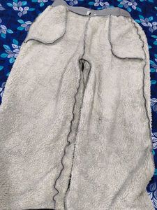 Fuzzy Black Lounge Pants