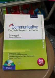 Class XII English Resource Book