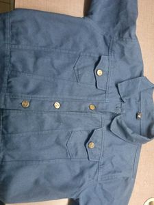 Denim Jacket+Sundress+Shirt+ Plazzo Combo