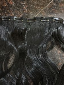 NEW UNUSED Hair Extension Natural Black
