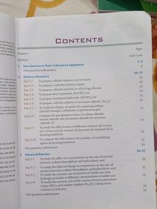 Chemistry Practical Book Class 12