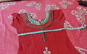 Elegant Red Kurta