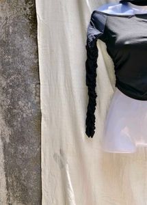 SEXIEST BLACK CROP TOP