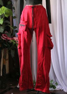 Red Cargo Pants