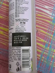 Love Beauty and Planet Shampoo