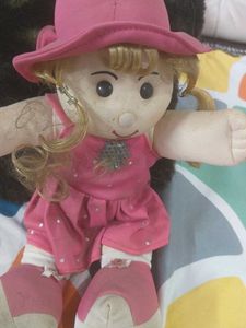 Vintage Pink Rag Doll