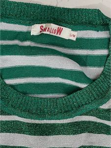 Striped Sleeveless Top