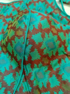 Blue Multi Blouse
